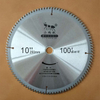 Hoja de sierra circular de corte de aluminio de 10 pulgadas 100 dientes TCT