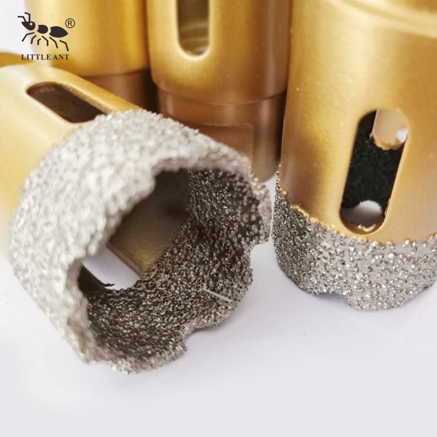  Little Ant Black 5/8 "-11 Vacú salón de vacío Saw Saw Core Drill Bit Bit Bit M14 Hilo para baldosas de cerámica de cerámica